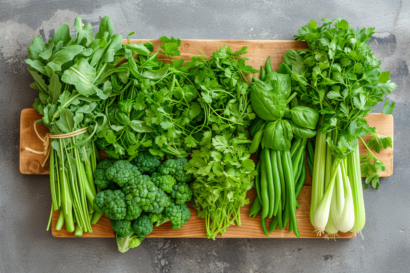 Les légumes verts et la perte de poids